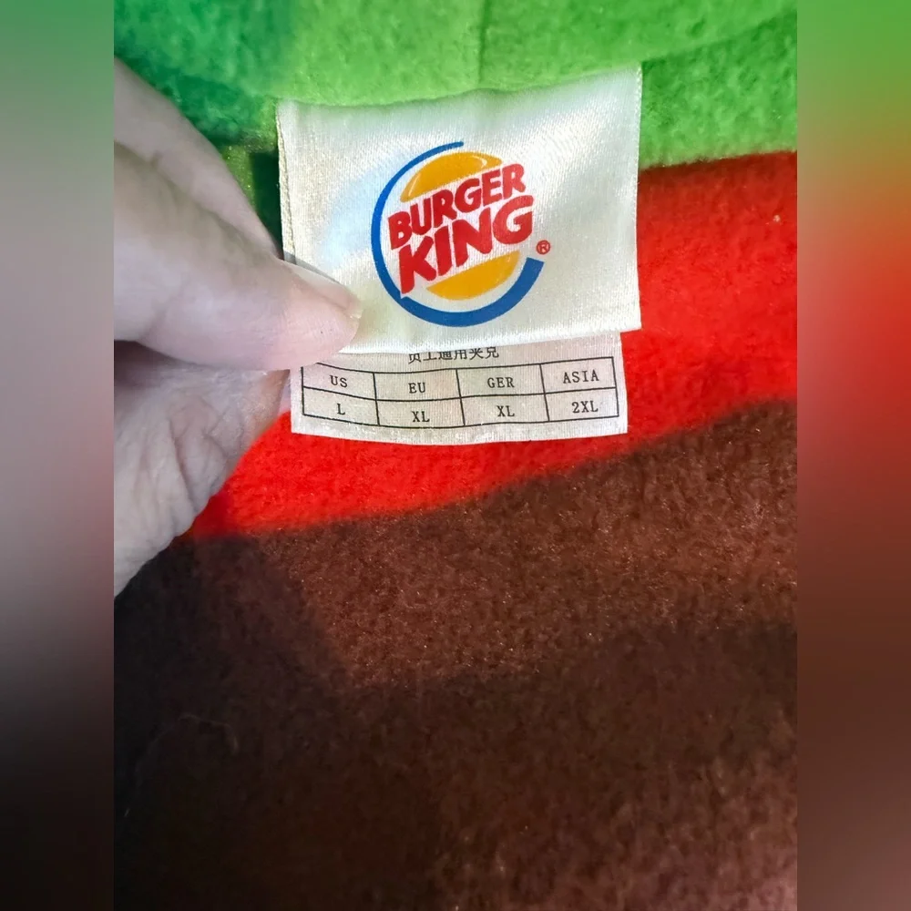 Burger King‎ Jacket Mens